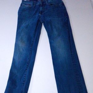 Tommy Hilfiger Denim Straight Leg Denim Jeans
